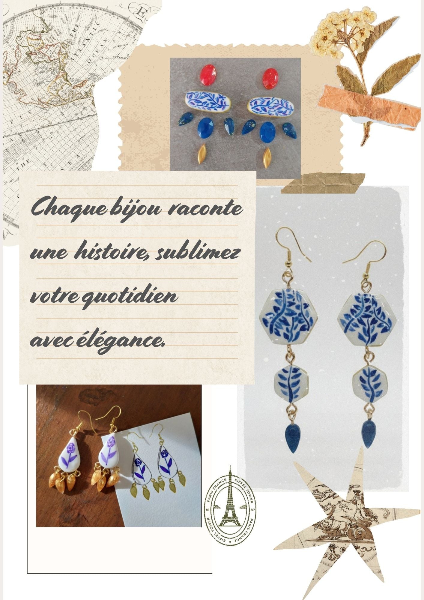 Bijou artisanal Talis&co créateur de bijou français 