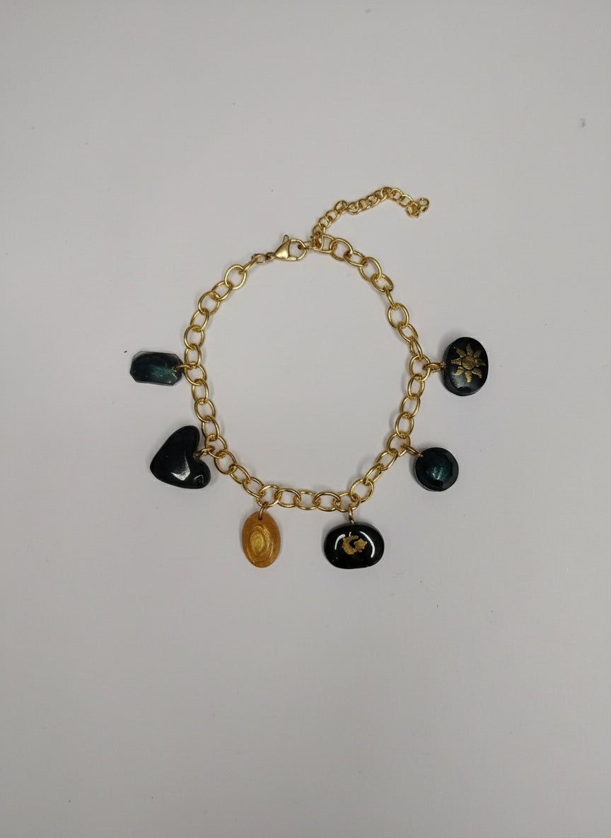 Bracelet Doré Charms: Élégance Durable Talis&co 