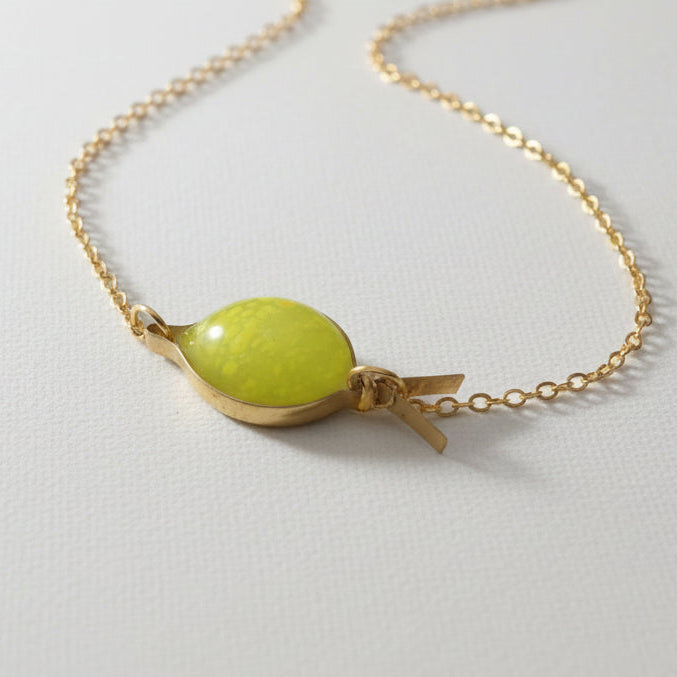 Bracelet Fin Colorée – Laiton, perle en résine & Acier Inoxydable - Talis & co
