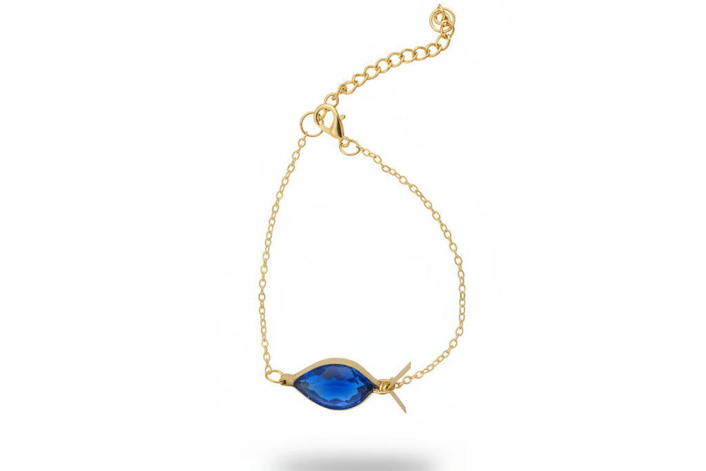 Bracelet Fin Colorée – Laiton, perle en résine & Acier Inoxydable - Talis & co