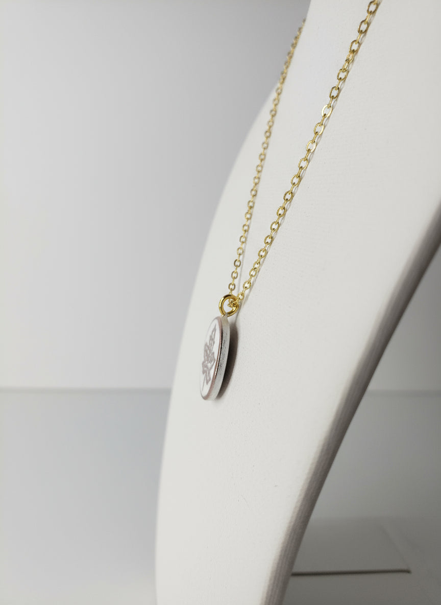 Pendentif feuille d'automne Talis&co