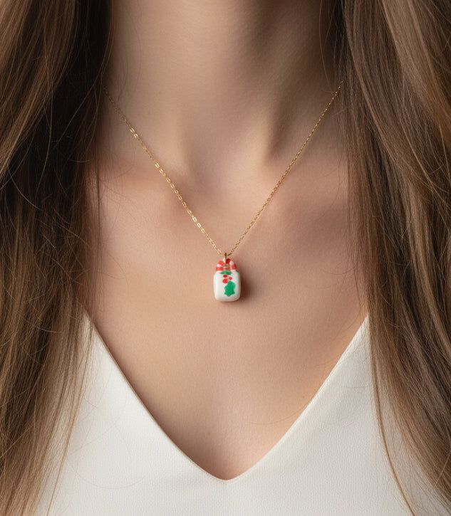 Pendentif original pour les fête tasse de noel