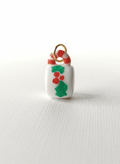 Pendentif fantaisie tasse de noel