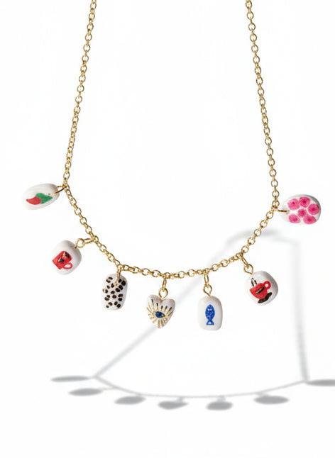 Collier à breloques fantaisies Talis&co