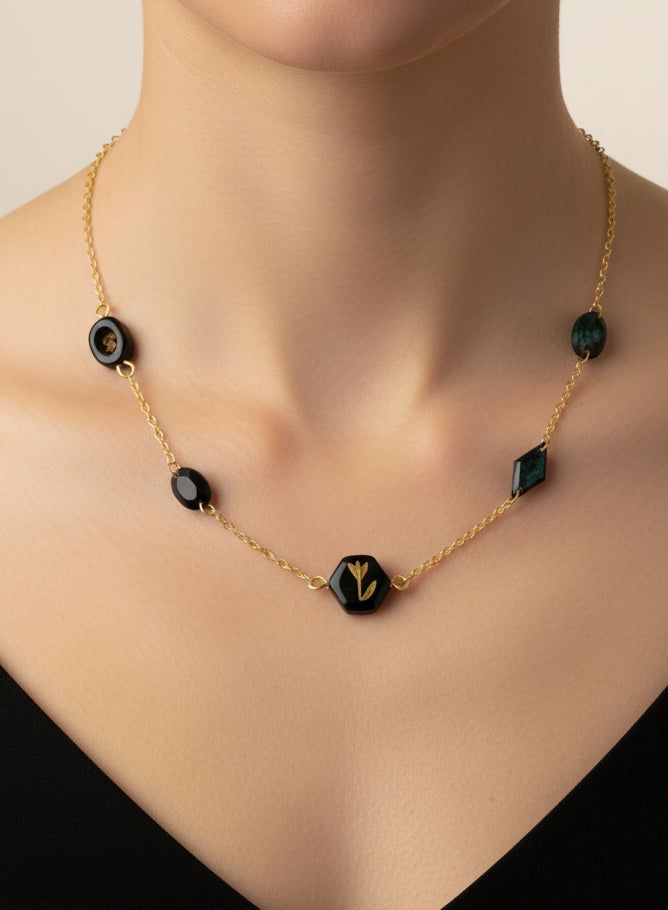 Collier en Acier inoxydable minimaliste sophistiqué - Talis & co