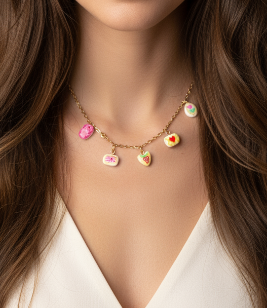 Collier à breloques été Talis&co