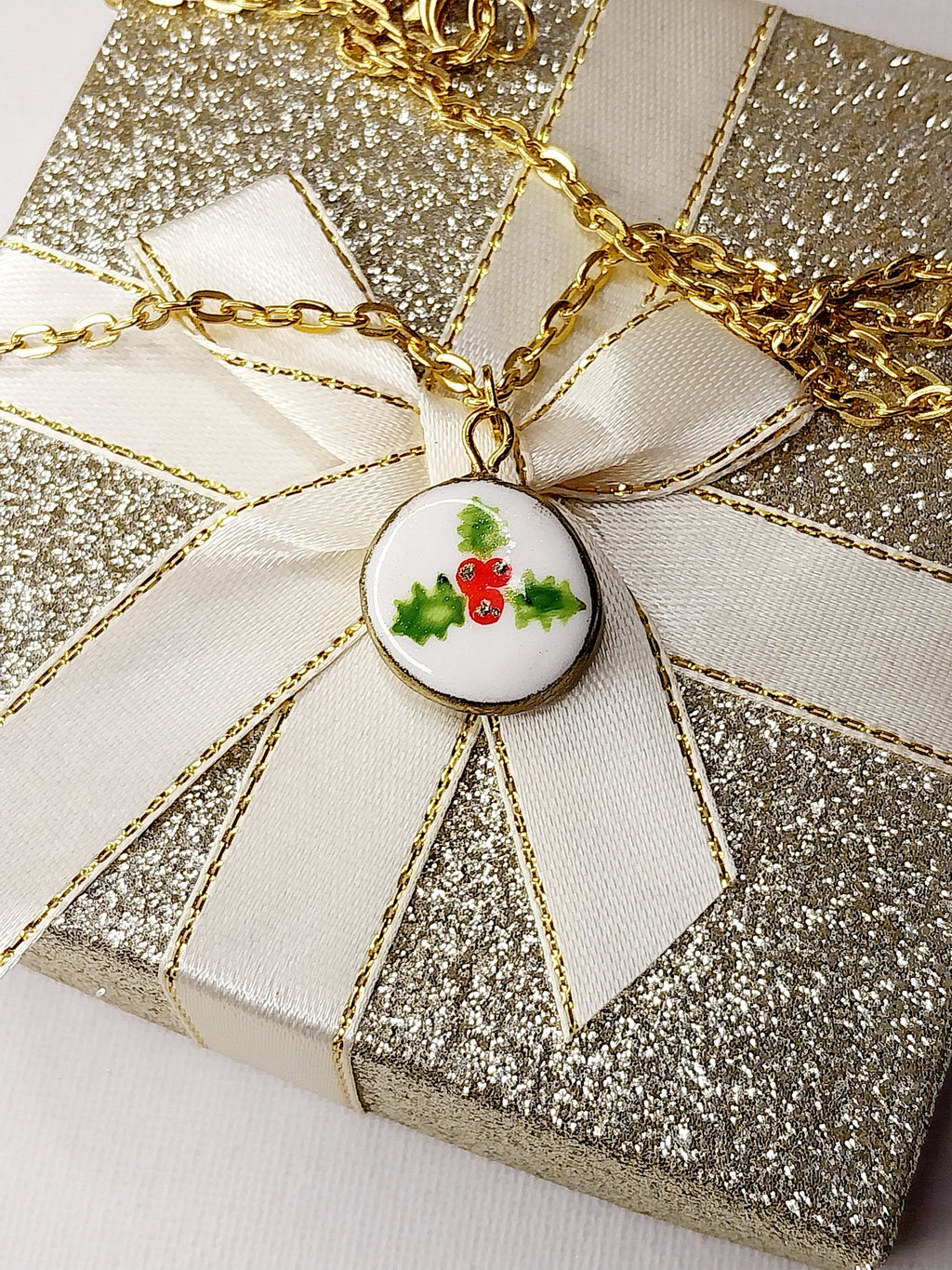 Collier pour les fêtes de Noël 