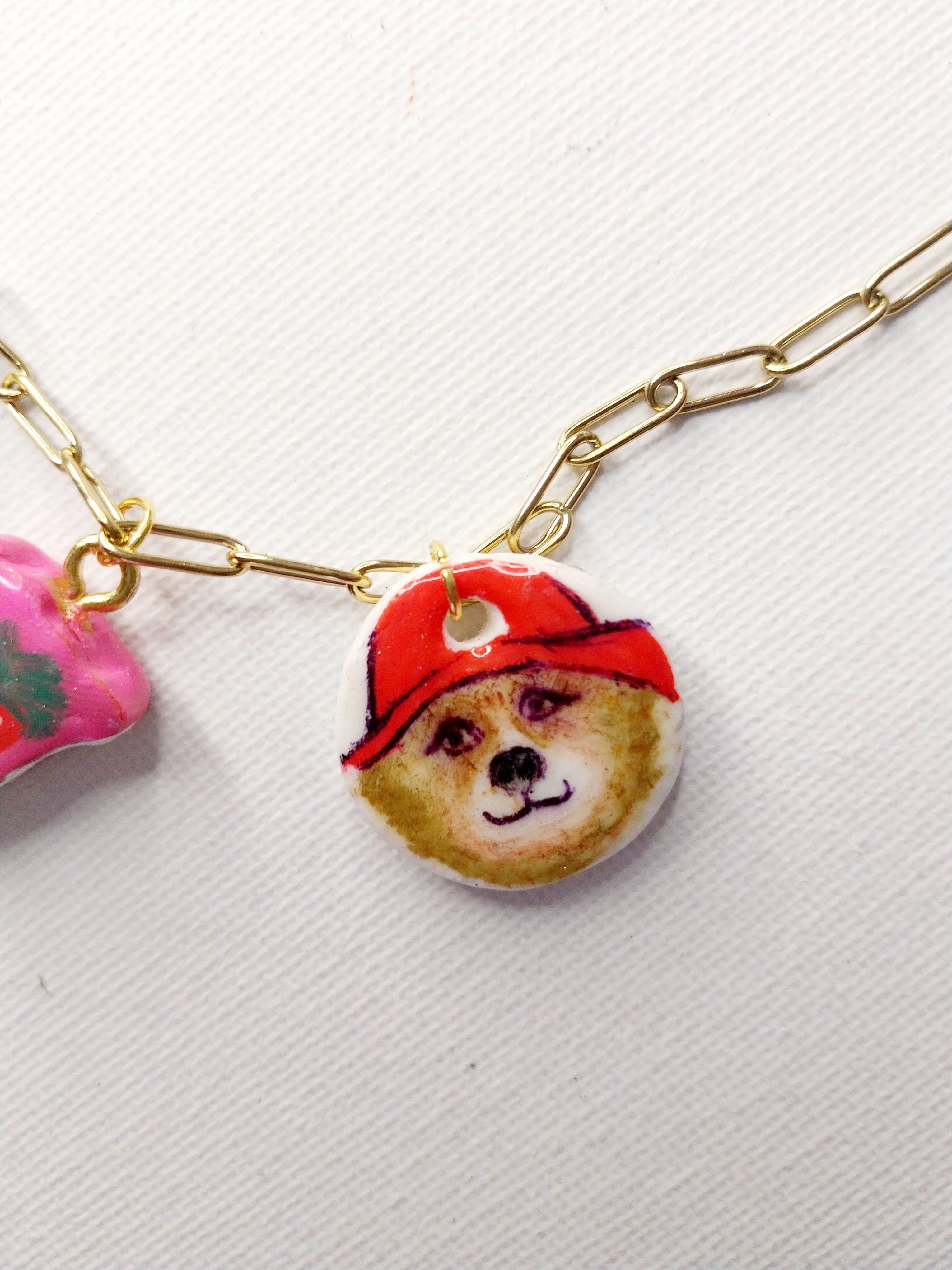 Collier à Breloques unique sur le thème de l'Angleterre