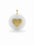 Pendentif cœur doré Talis&co