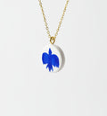 Pendentif colombe bleue Talis&co