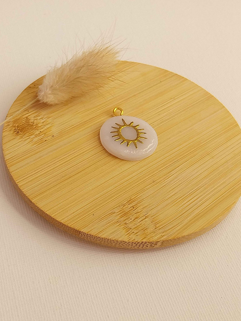 Pendentif soleil doré Talis&co