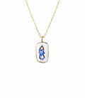 Pendentif fée bleue et dorée Talis&co - Talis & co