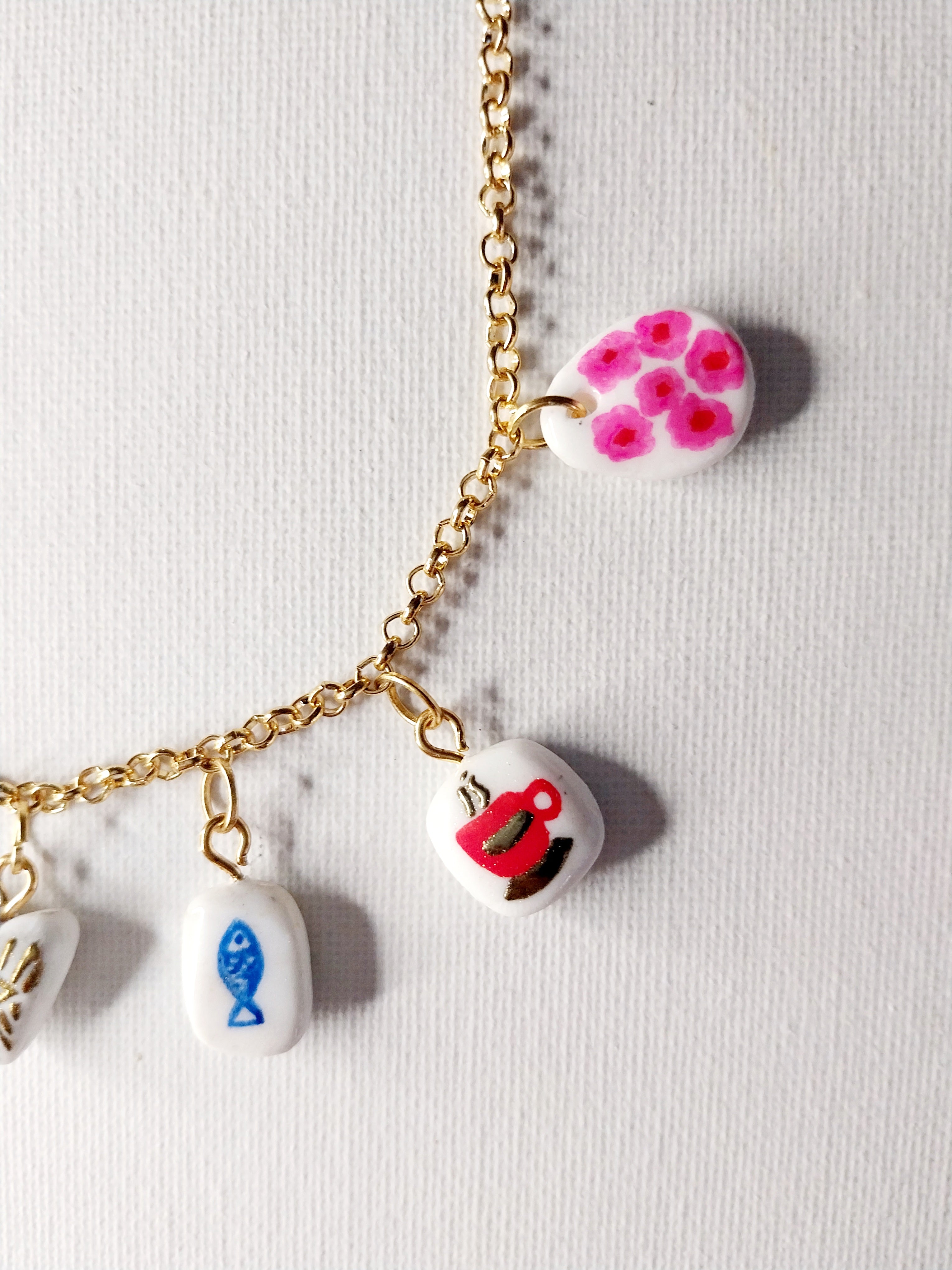 Collier à breloques fantaisies Talis&co