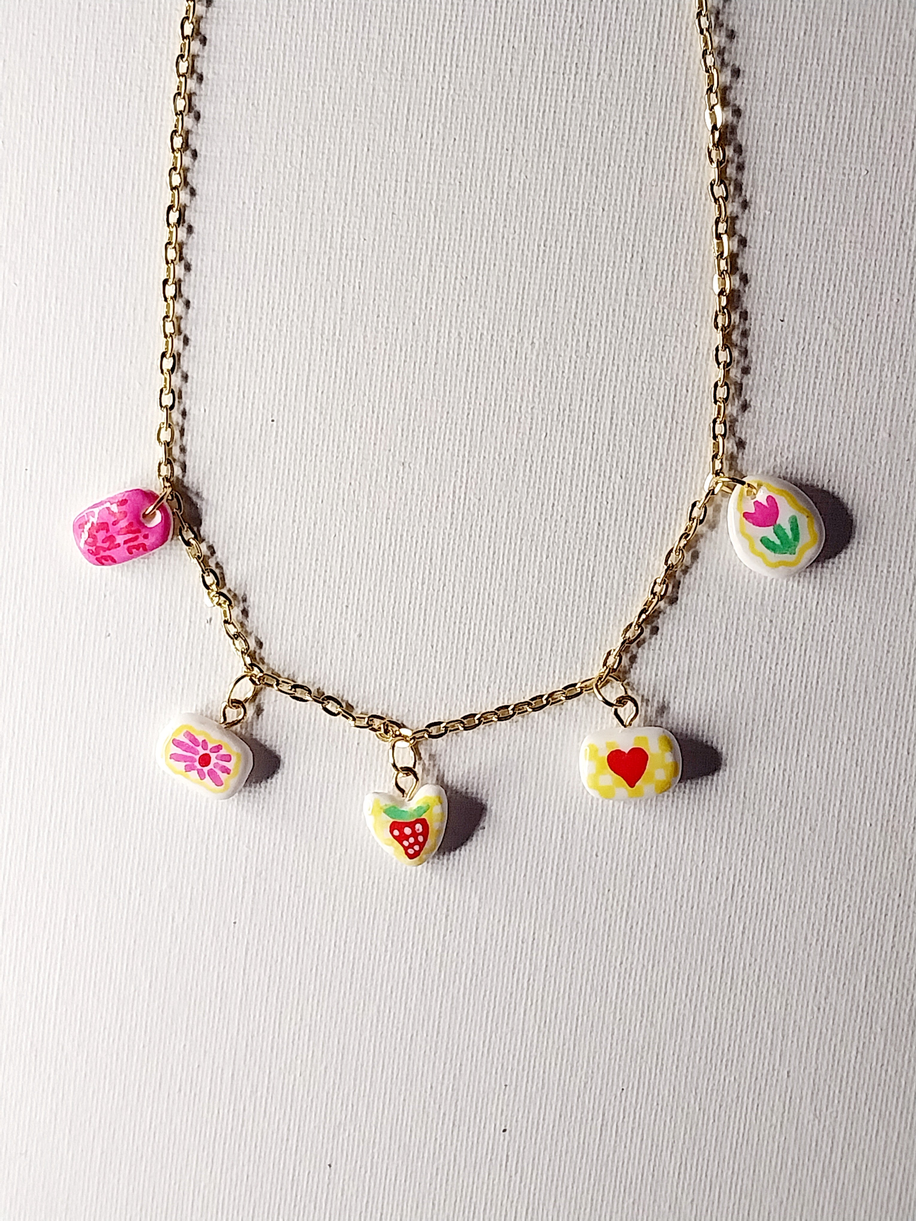 Collier à breloques été Talis&co