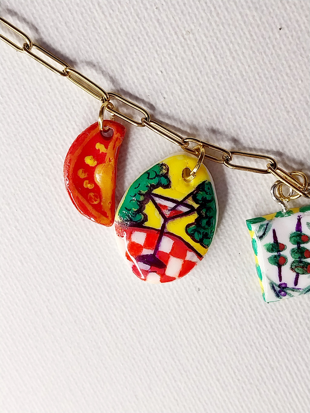 Collier à breloques méditerranéen Talis&co