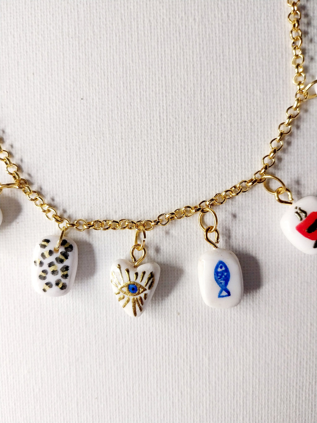 Collier à breloques fantaisies Talis&co