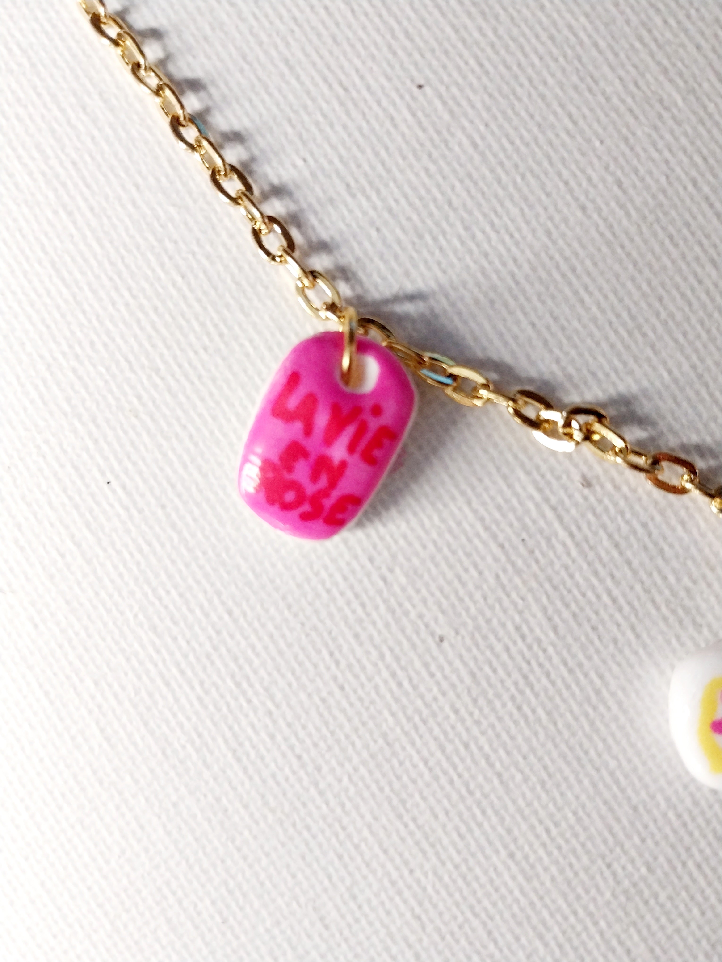 Collier à breloques été Talis&co