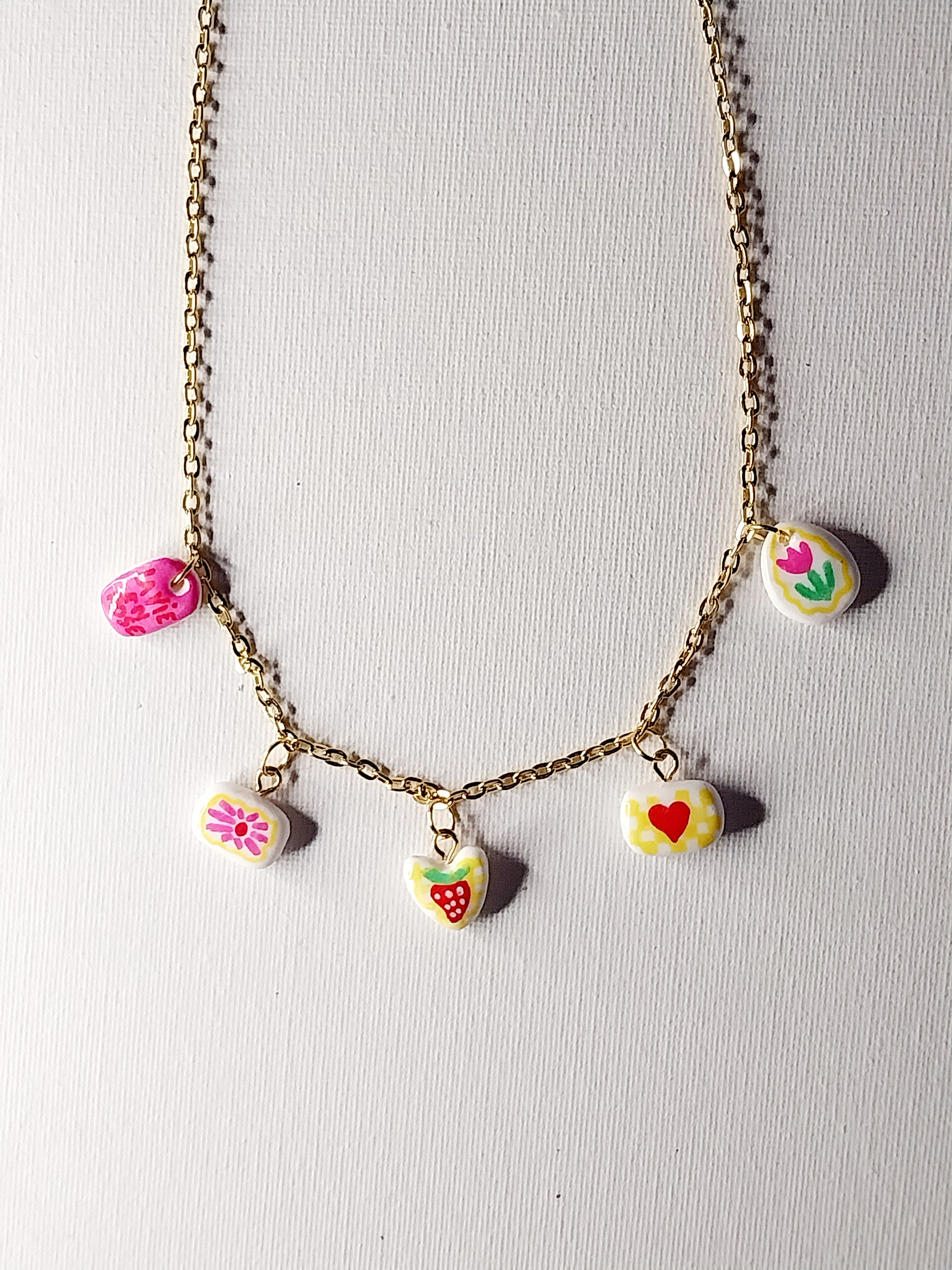 Collier à breloques été Talis&co