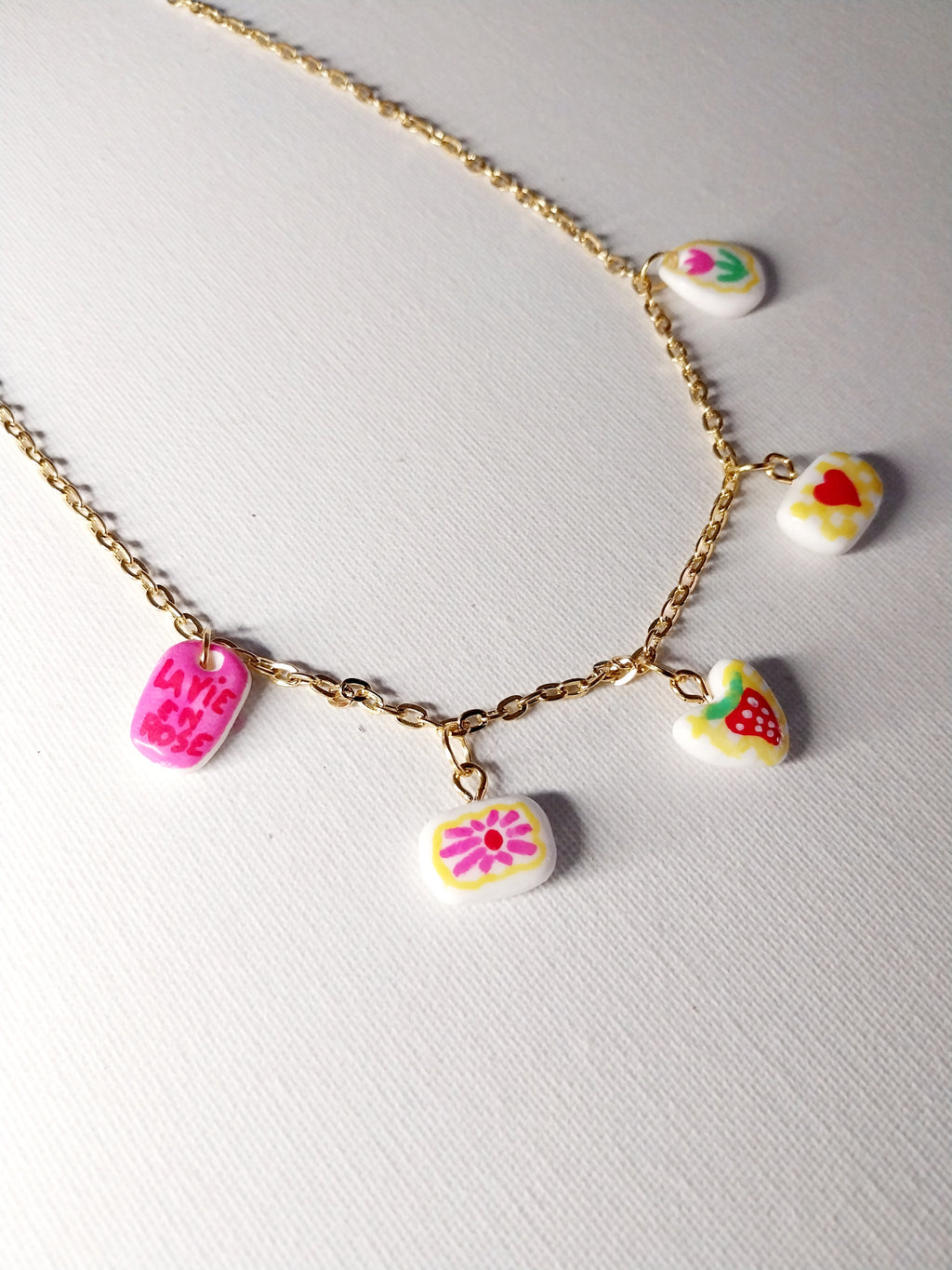 Collier à breloques été Talis&co