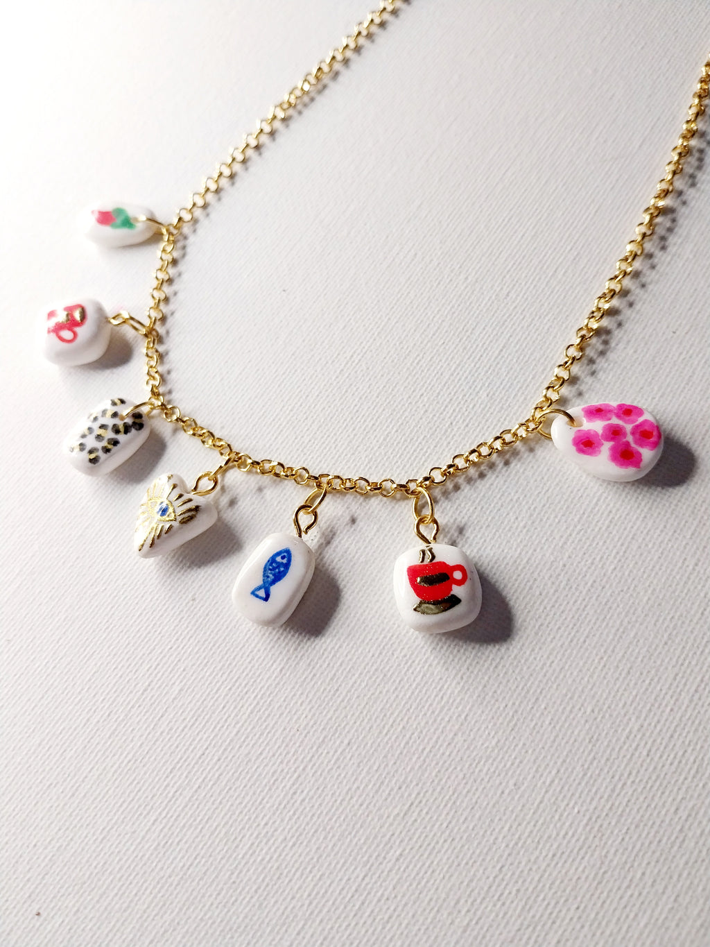 Collier à breloques fantaisies Talis&co