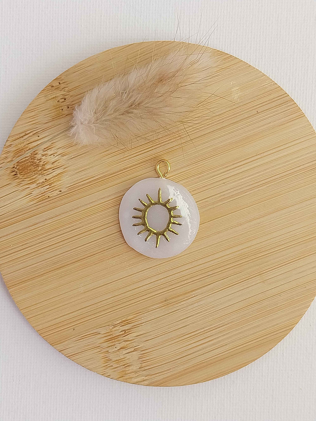 Pendentif soleil doré Talis&co