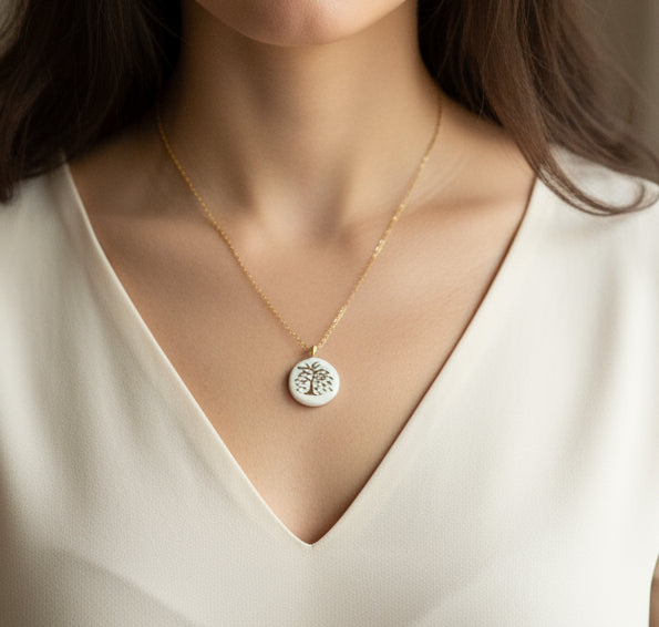 Pendentif arbre d'automne Talis&co