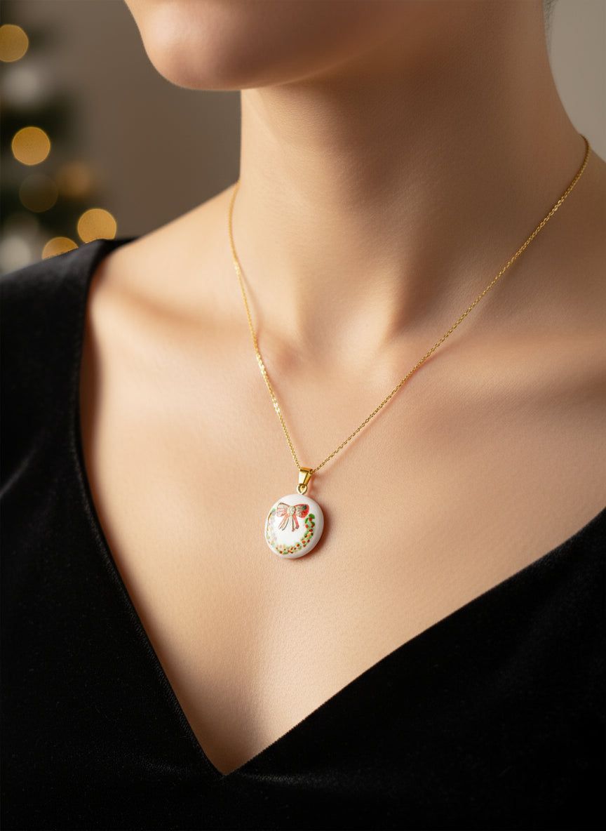 Collier original de noel