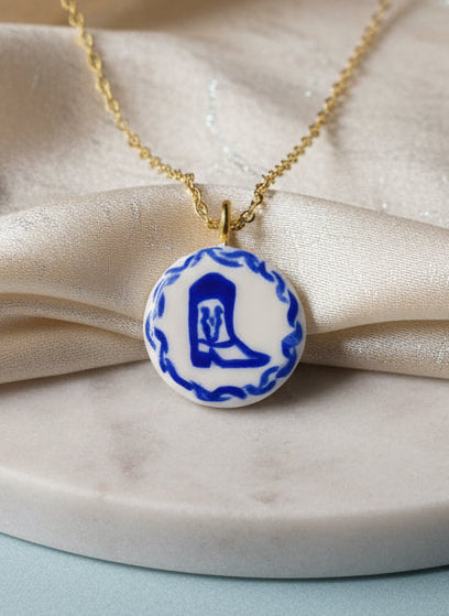Pendentif botte de cowboy Talis&co