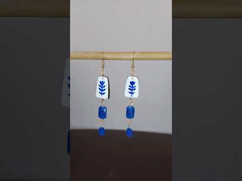 Boucles d'oreilles Florales Elegantes Acier inoxydable