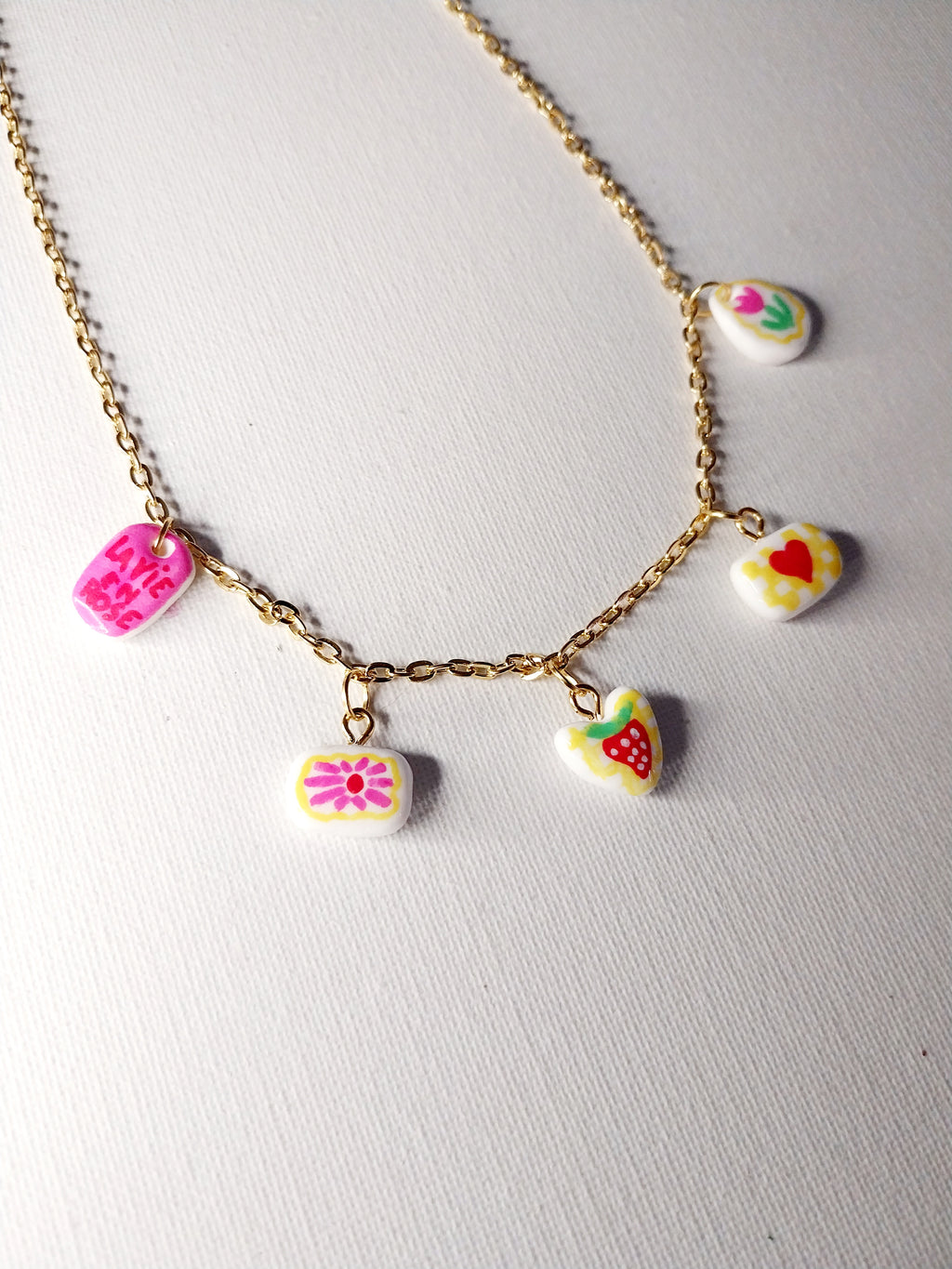 Collier à breloques été Talis&co