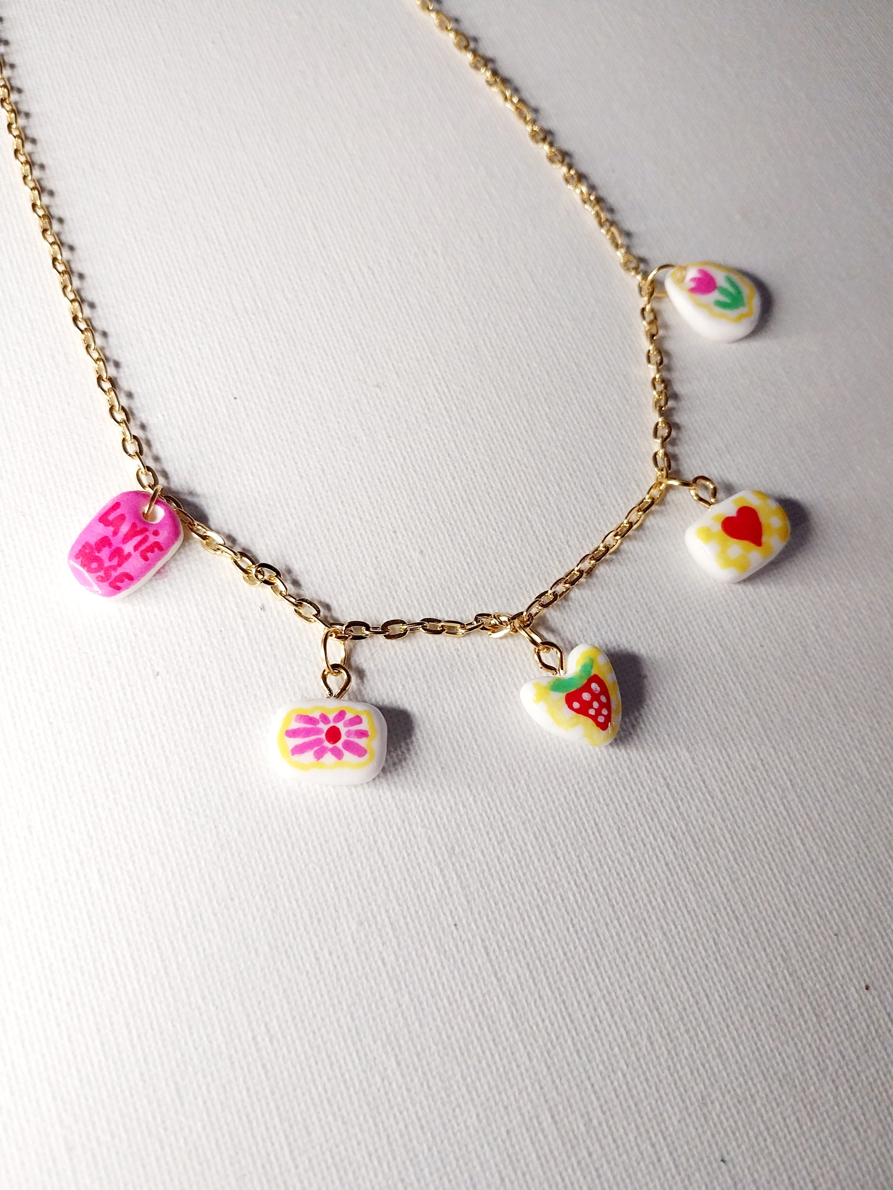 Collier à breloques été Talis&co