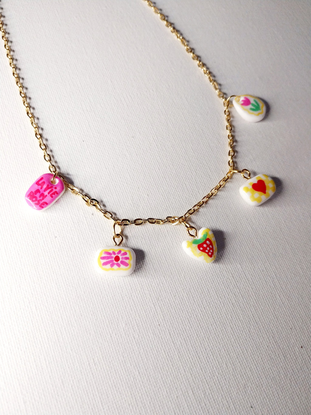 Collier à breloques été Talis&co