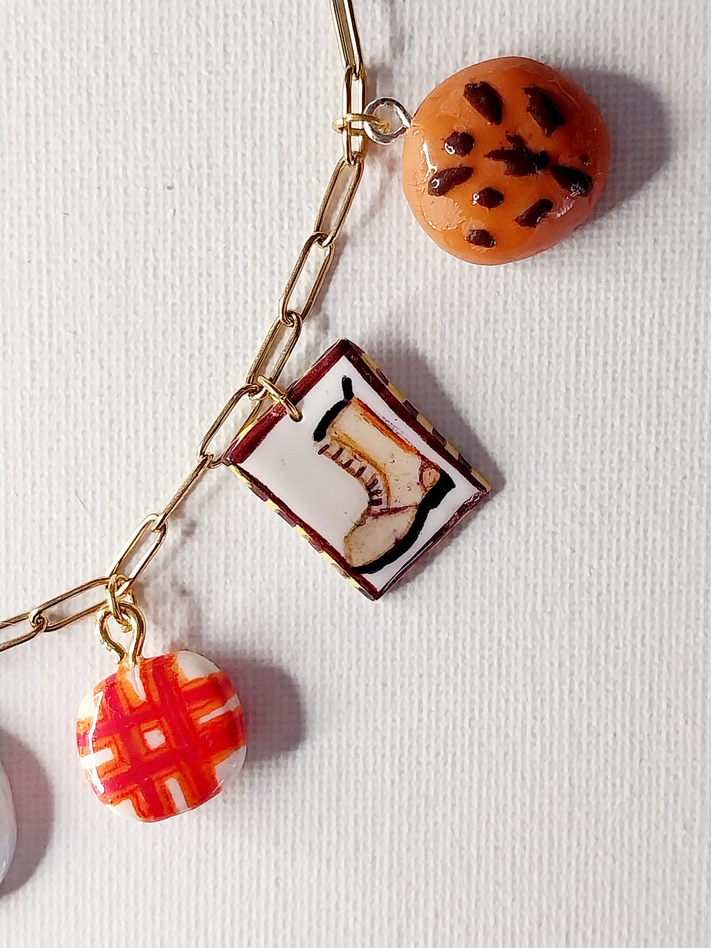 Collier à breloques inspiration Ambiance d'automne Talis&co