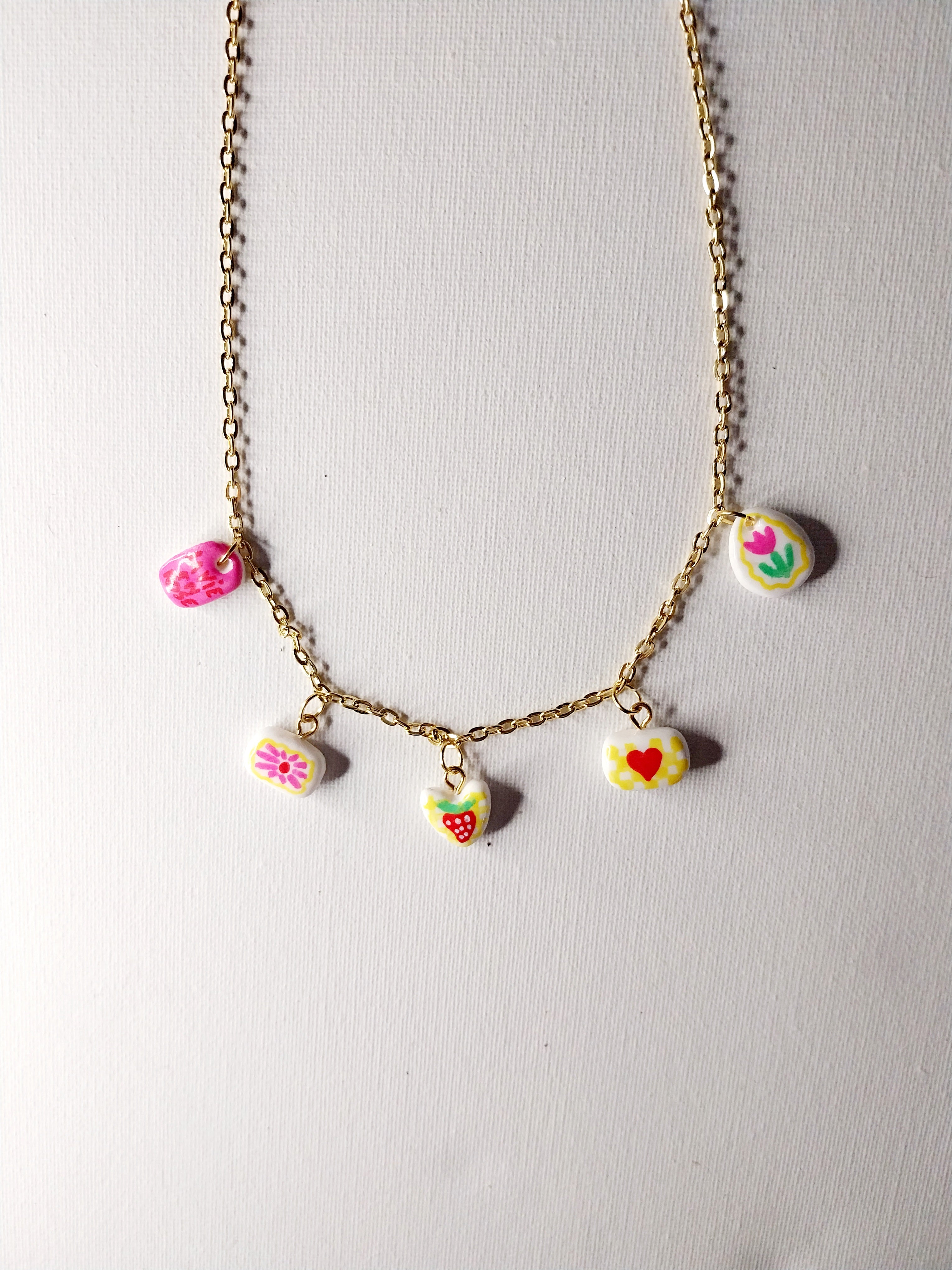 Collier à breloques été Talis&co